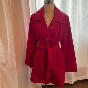 Pink London Fog rain coat